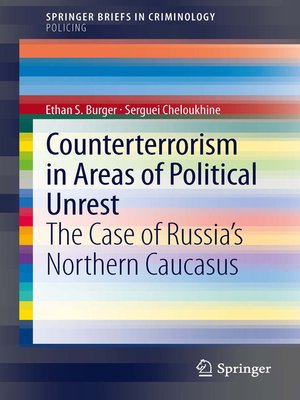 cover image of Counterterrorism in Areas of Political Unrest